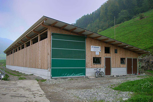 Laufstall, erbaut 2006